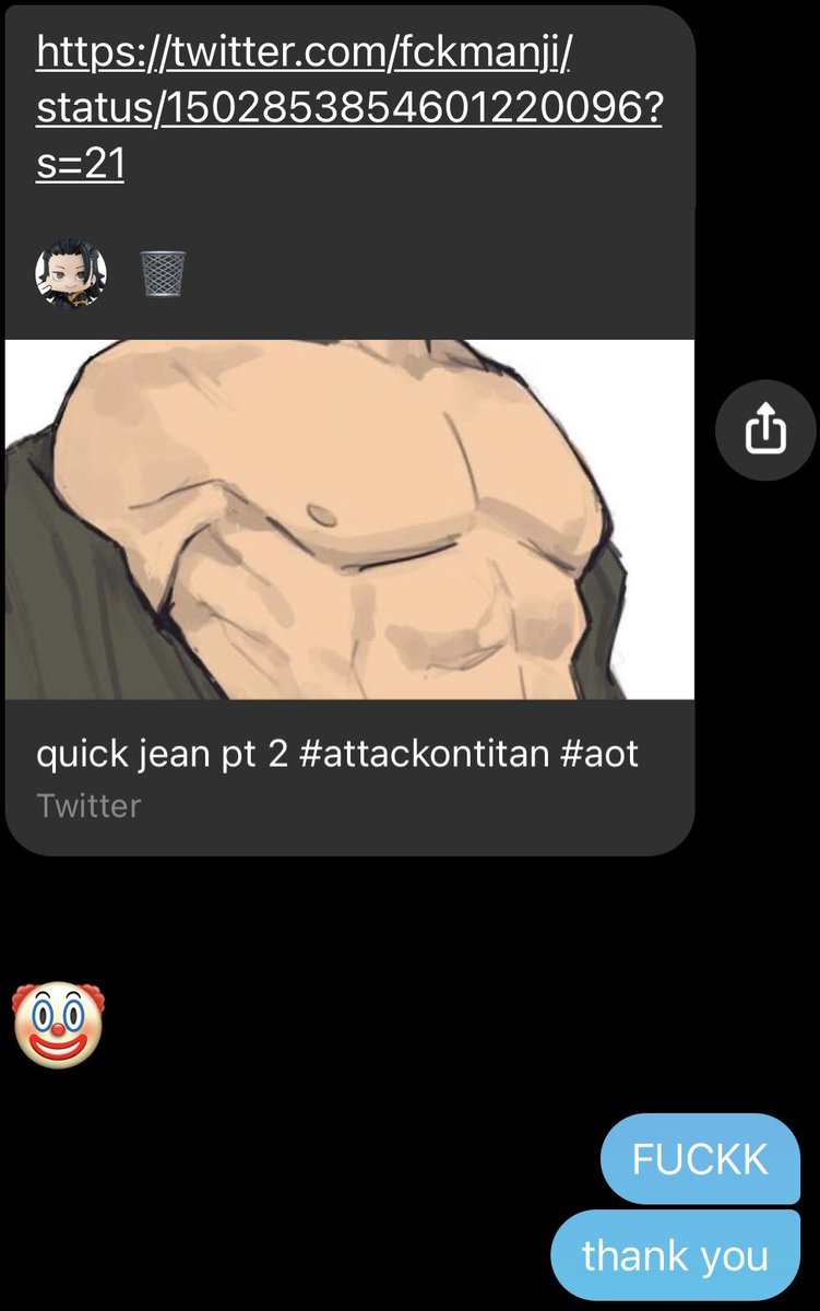 kirschteinhelos's tweet photo. proof of @h4shira not hating jean https://t.co/QuUoXD1RnJ
