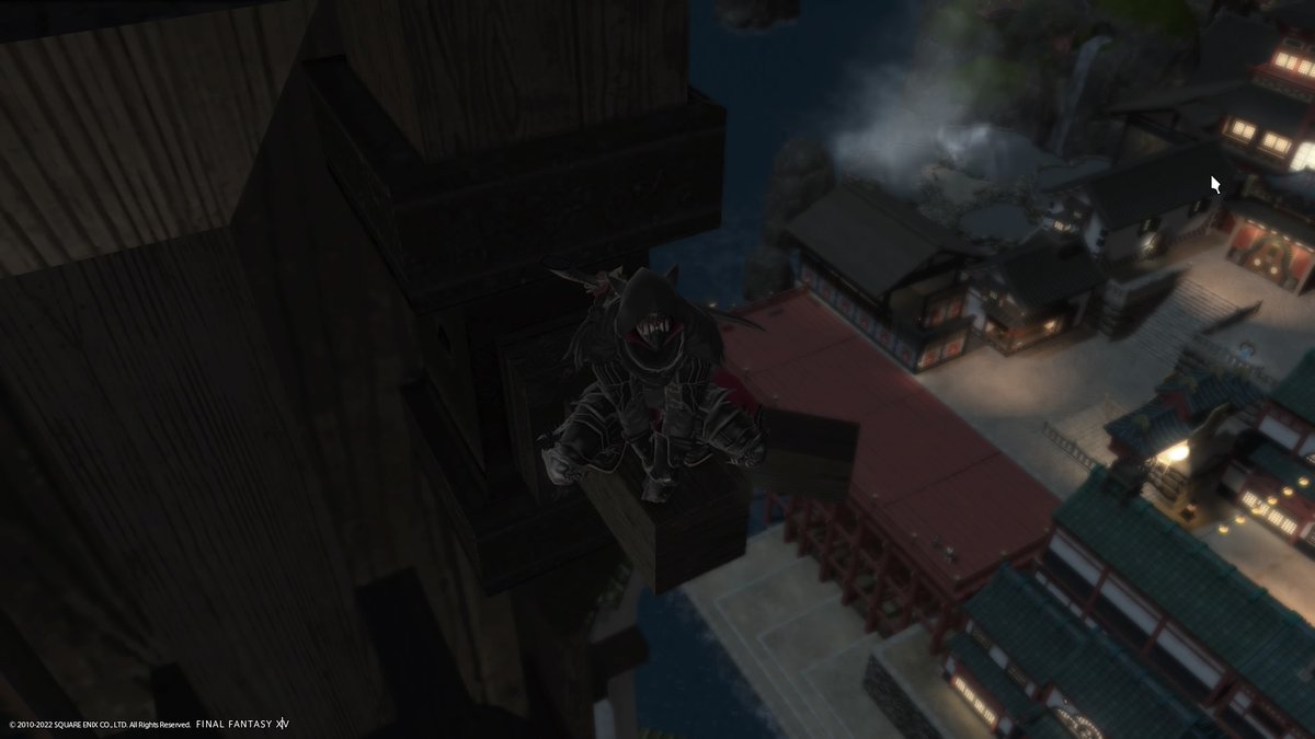 Ezra_Heat's tweet photo. Finally made the hardest jump... now I don't want to move lol #Gposers #FacesOfEorzea #EzraHeat #FF14 #JumpingPuzzle https://t.co/vnmnoOy6Tm
