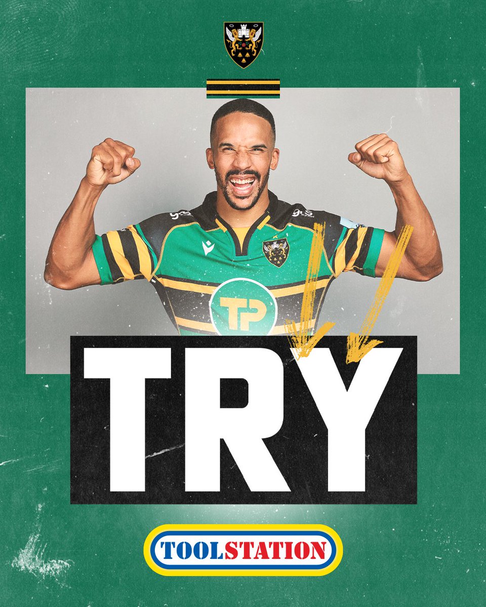 SaintsRugby's tweet photo. 7๏ธโฃ2๏ธโฃ Bonus. Point. Try.
@therealskosan races away ๐ฅ
๐ 27-15 ๐ https://t.co/YYL8QuoldE