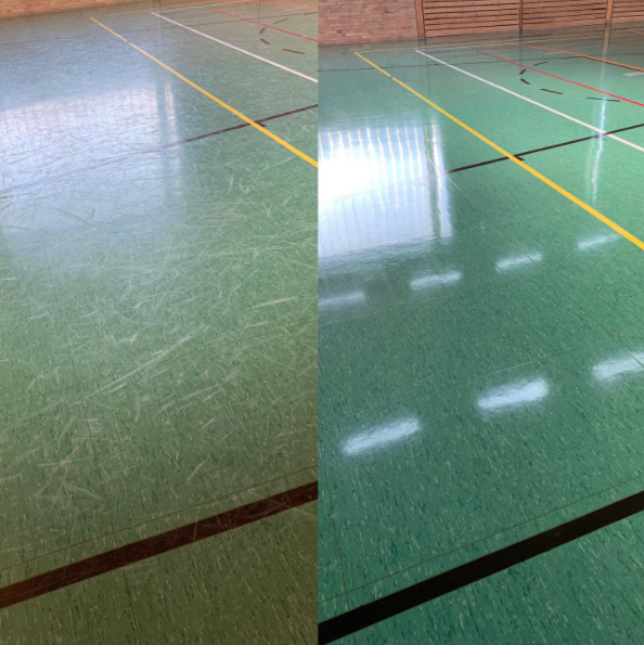 🔹Allgemein

Der Boden im TSV Raum und in der Halle wurden erneuert.

Alles erstrahlt wieder im neuen Glanz.
Vielen Dank für die tolle Arbeit 😍

#boden
#neu
#versiegelt
#glanz
#sport