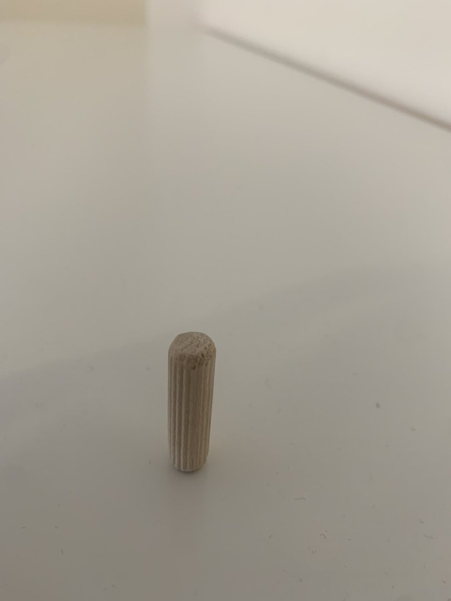 AislingW_'s tweet photo. There is always one leftover 🤔 @IKEAIE #flatpack #ikea #woodendowel #dowel https://t.co/GbdPcjiYmd