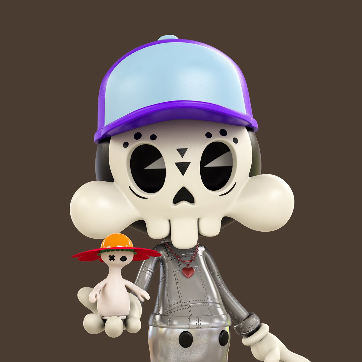 SkulltoonsNFT's tweet photo. Clean art… No Gimmicks #SKULLTOONS #NFTART @teodoru https://t.co/1t8N9HlH69