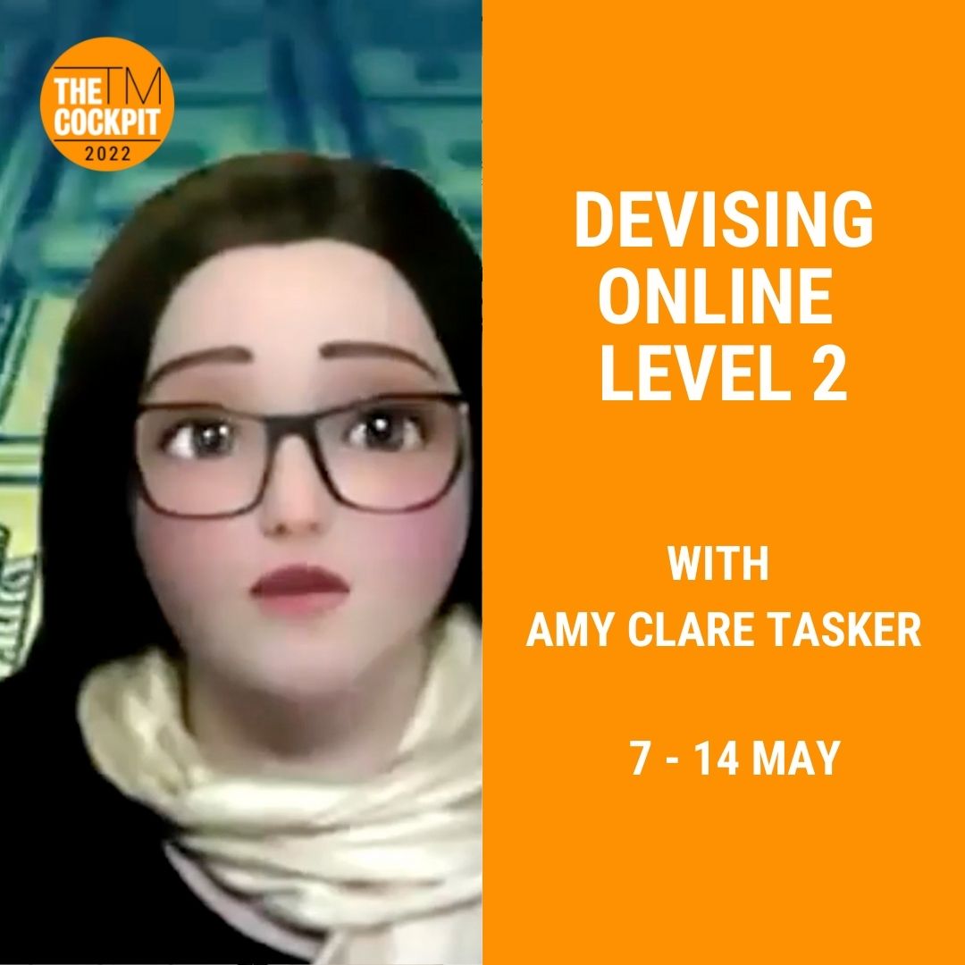 cockpittheatre's tweet photo. DEVISING ONLINE LEVEL 2
7-14 May
For those experienced in #onlinetheatre
W/@AmyClareTasker
https://t.co/jZMlsKPZSa
Not sure of ur level? Read Amy’s Guide.  👀 https://t.co/cdN1lx5psn
If it feels overwhelming, check out Level 1 . https://t.co/M8vZ4ThF4N
#theatremaker #theatre https://t.co/HqWubpKC5O