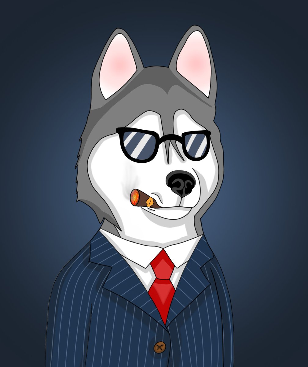 Hefty_Huskies's tweet photo. New amazing NFT, Mob Boss. Cost: 0.2 ETH. Buy link in bio https://t.co/412oJ9jTR7