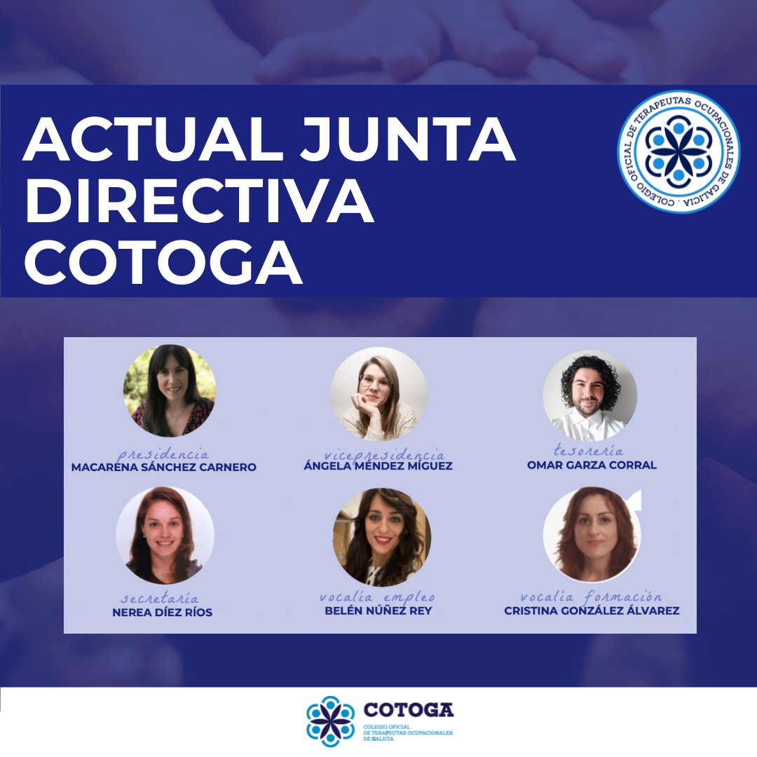CotogaG's tweet photo. Na Asemblea Xeral de COTOGA ratificáronse os novos cargos da Xunta Directiva de COTOGA.
Moitas gracias compañeirxs! Xuntos e xuntas somos máis!
#cotogacontigo #cotoga #terapiaocupacional #xuntadirectiva https://t.co/ocZOB5jRpK