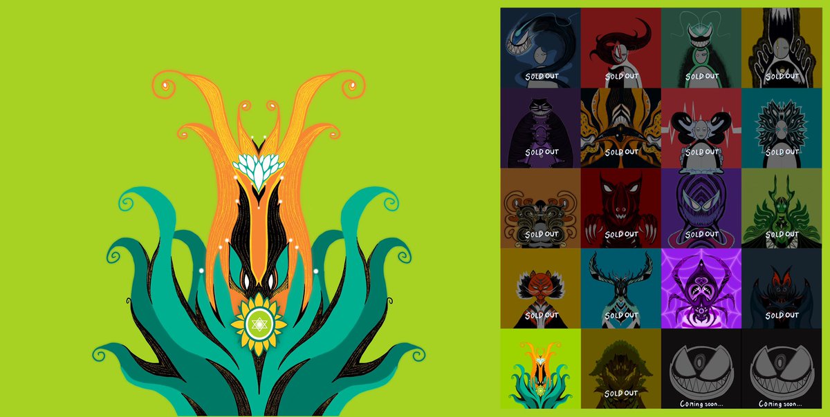 Check out #17 Flora Spirit 🌺
by EyE Dragula at Crypto.com NFT! crypto.com/nft/collection… ผ่าน <a href="/cryptocom/">Crypto.com</a>

Sale price 8$ ✨
#cro #crofam #NFTTHAILAND #NFTCommmunity