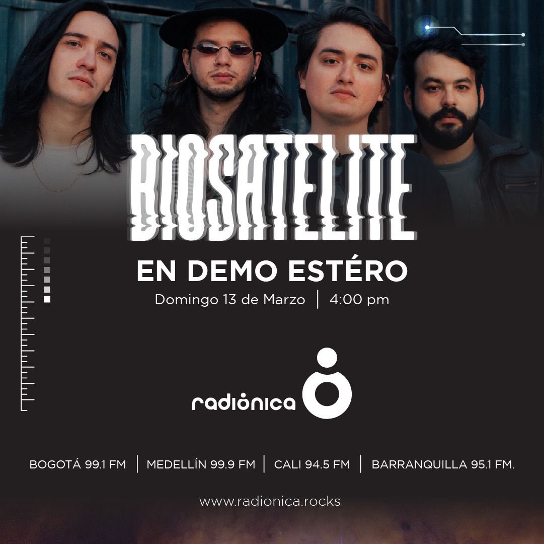 🧑‍🚀Satélites! Acompáñenos hoy a las 4:00 PM en #DemoEstereo desde <a href="/radionica/">Mila Mila</a> vamos a estar sonando Magnetismo y contándoles un poco más de nosotros. 🚀🚀

¡Los esperamos! 🧑‍🚀

@ivansamudio9 @rendonbenitez  @elfanfatal  <a href="/rasdavidblack/">David Renteria</a> @saraarboleda6 <a href="/radionica/">Mila Mila</a>