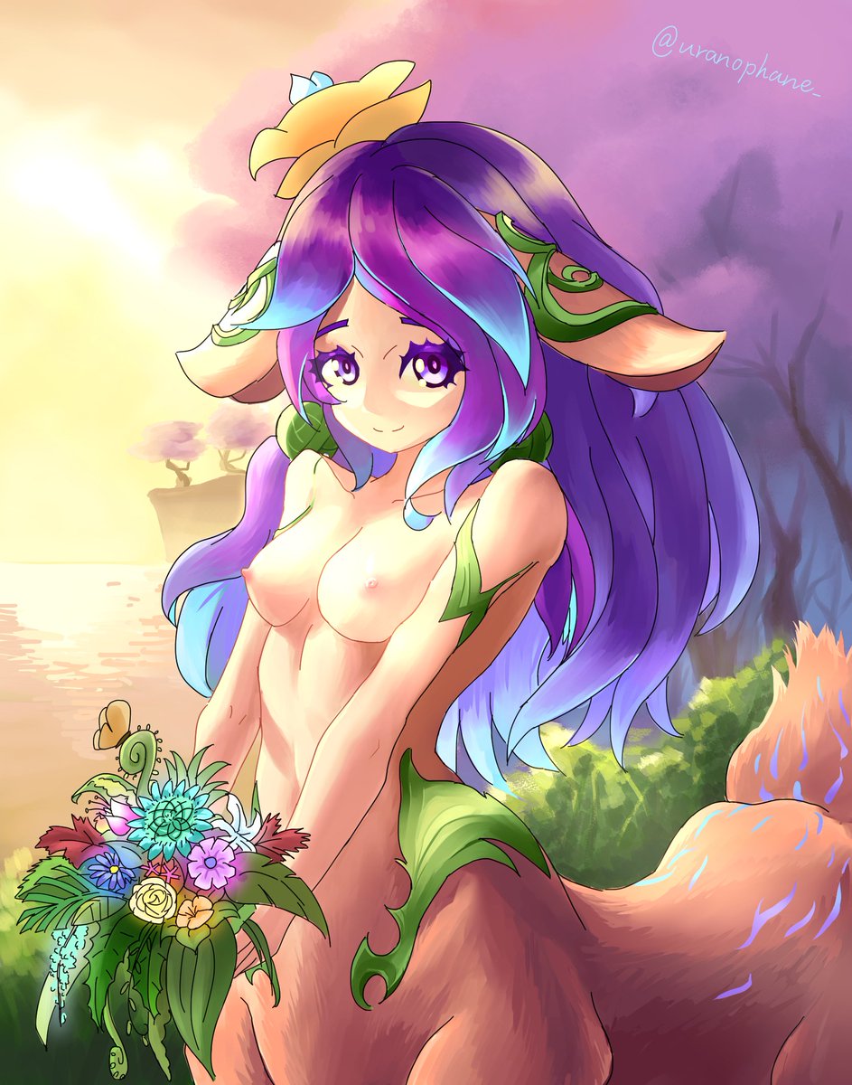 uranophane_'s tweet photo. 🔞Lillia offers you some flowers.
#LeagueOfLegends #lillia #LeagueOfLegendsFanArt #nsfw https://t.co/U1Sh9bOUAK