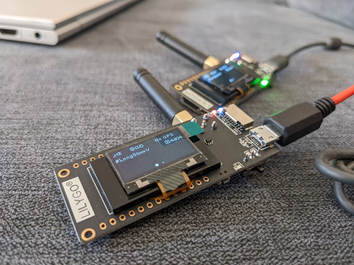 NetworkLuk's tweet photo. There's more to come. 😎 #lora #meshtastic #emcomms https://t.co/IRtqis68Wo