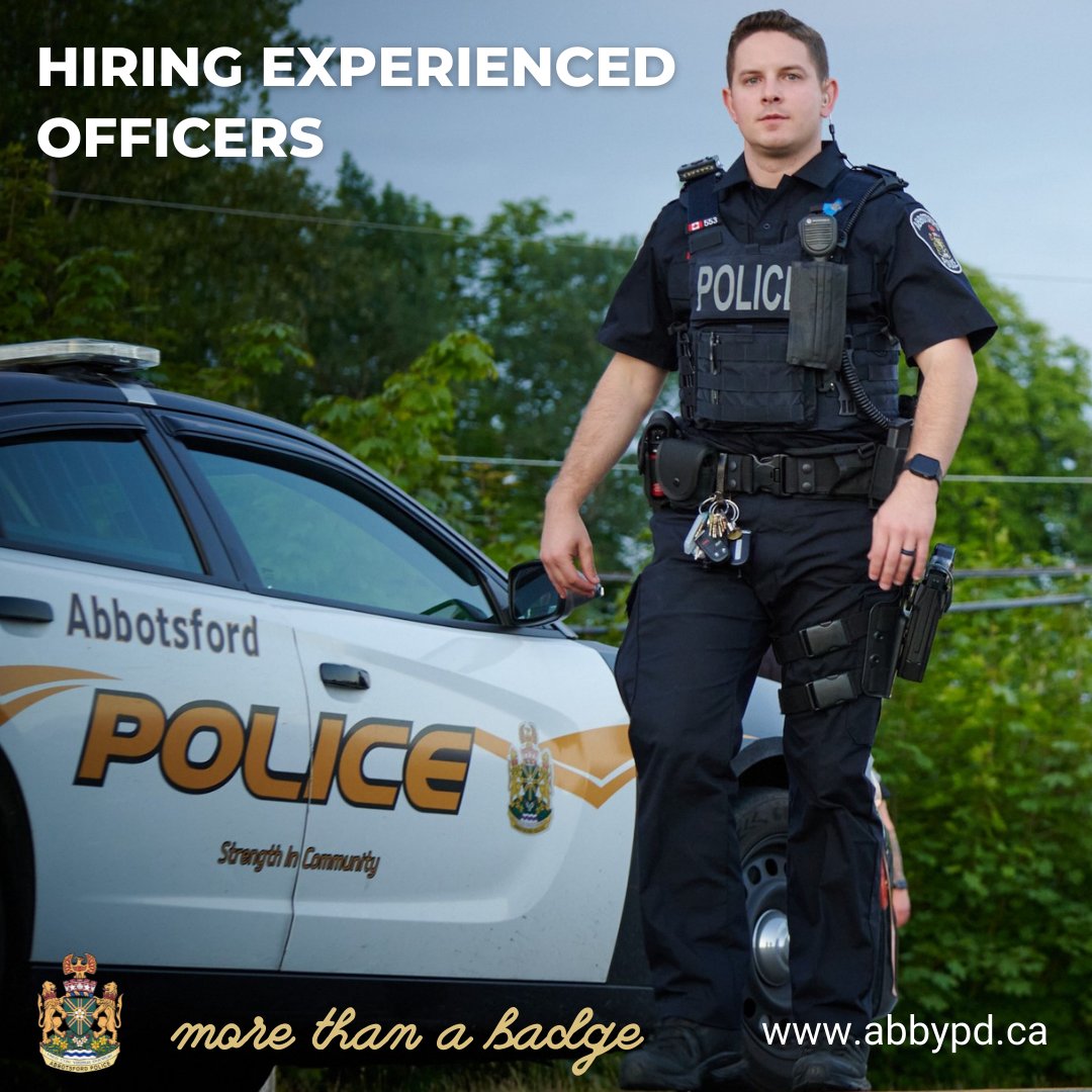 Abbotsford Police Department on Twitter "Experienced officers, we