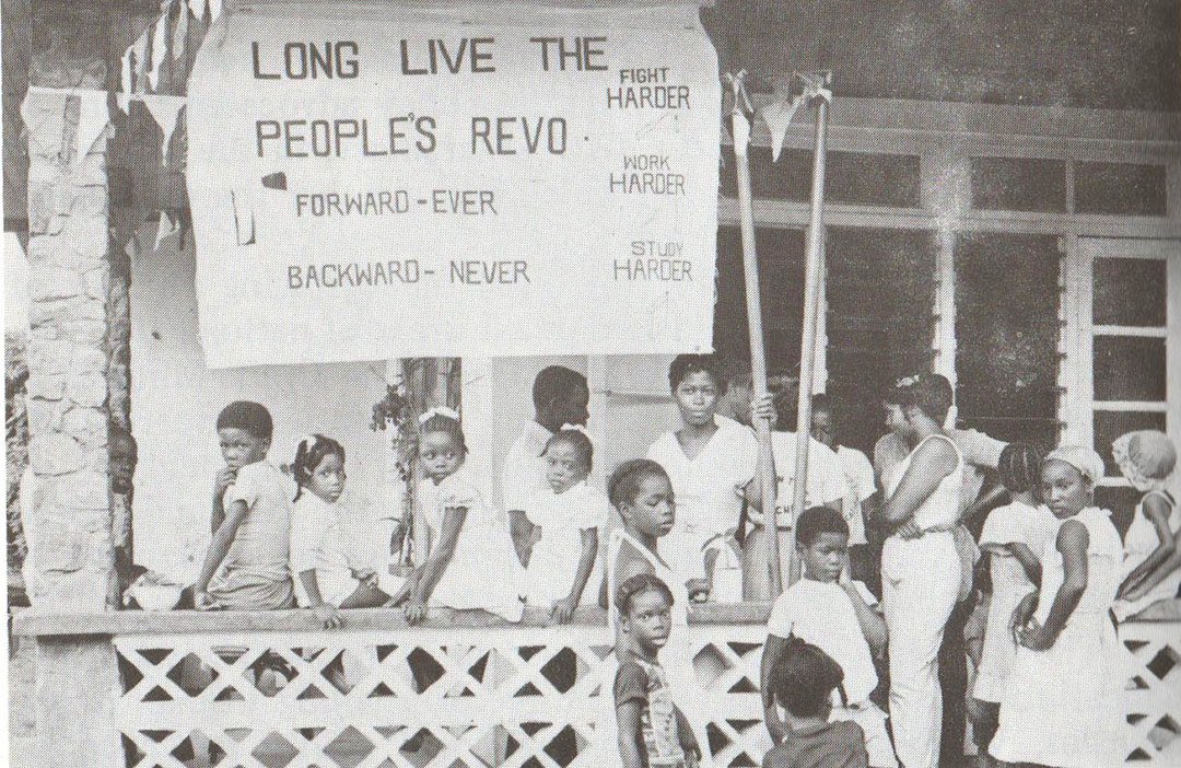 Haki_Shakur's tweet photo. #GrenadaRevolution 🇬🇩 43 years today on the morning of March 13 1979 on the tiny carribean island of #Grenada the defence wing of the New Jewel Movement led by #MauriceBishop successfully overthrew the much-despised government of the British Neo-Colonist Puppet Eric Gairy. https://t.co/u6HvLO0eSh