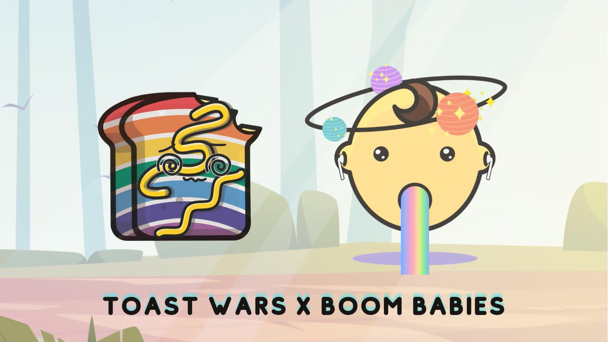 TOASTWARSnft's tweet photo. COLLAB GIVEAWAY🔥

@TheNESTnft x @BoomBabiesNFT

Prizes:

🏆5 WL spots for both projects

To enter:

1️⃣ Follow : @TheNESTnft &amp; @BoomBabiesNFT
2️⃣ RT &amp; tag 3 friends
3️⃣ Join both Discord:
https://t.co/4YogRJM8Ow &amp; https://t.co/sLDHCdDNvk

#ToastWars #NFTGiveaways #NFT https://t.co/sb4my5lfkq