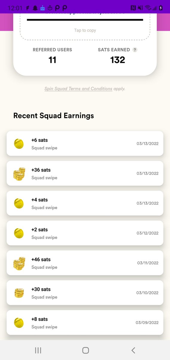 LinkaraCrypto's tweet image. Lfg Spin Squad!

Stack sats every time your referral uses their @fold_app debit card!

use.foldapp.com/r/lyX5SHC5

Join up and stack sats for all of your regular purchases!

#StacksSats #Bitcoin