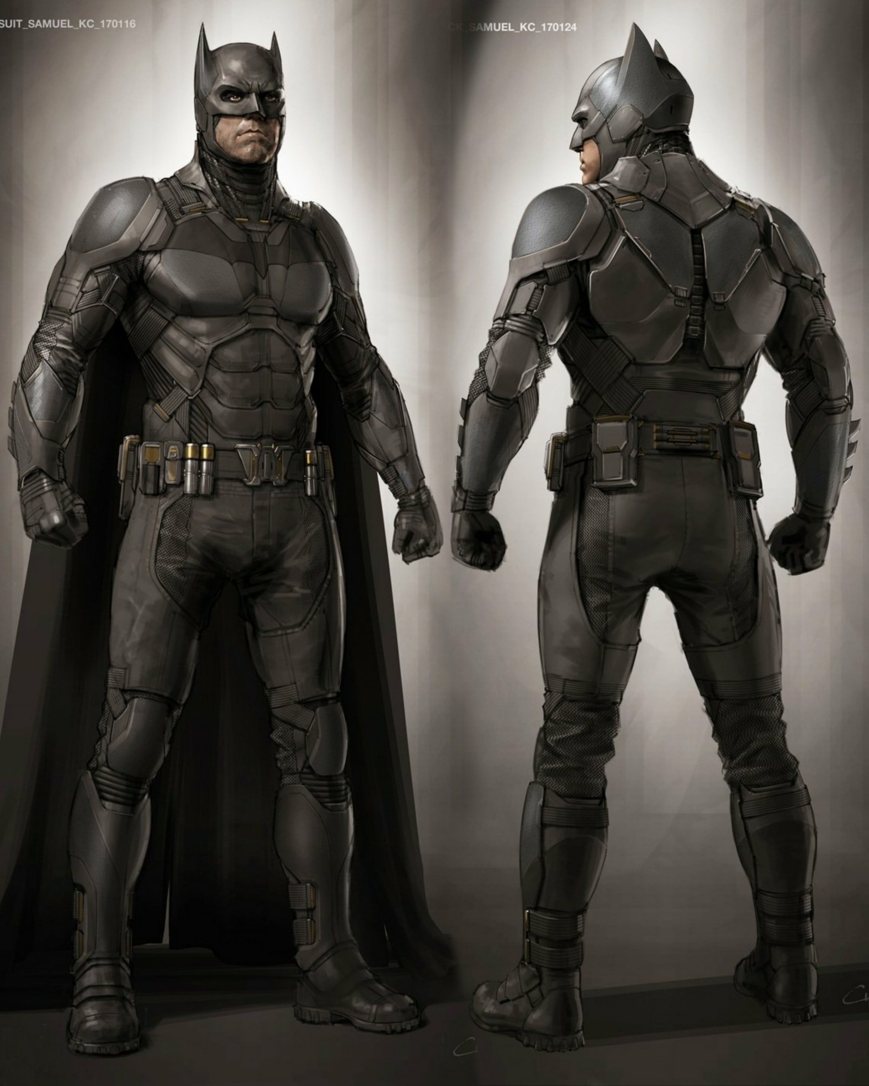 Batsuit Concept Art