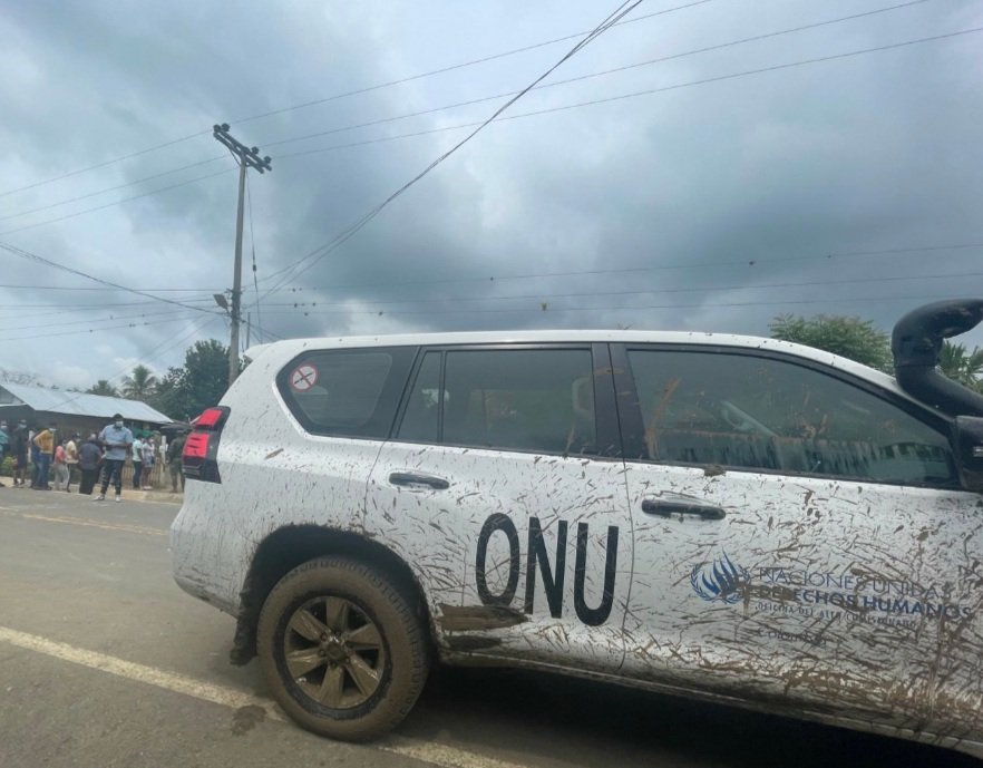 ONUHumanRights's tweet image. #Aestahora estamos en zona rural de #MontesdeMaria dando seguimiento al desarrollo de  elecciones de la #CITREP 8 #CurulesDePaz en el marco de nuestro mandato.