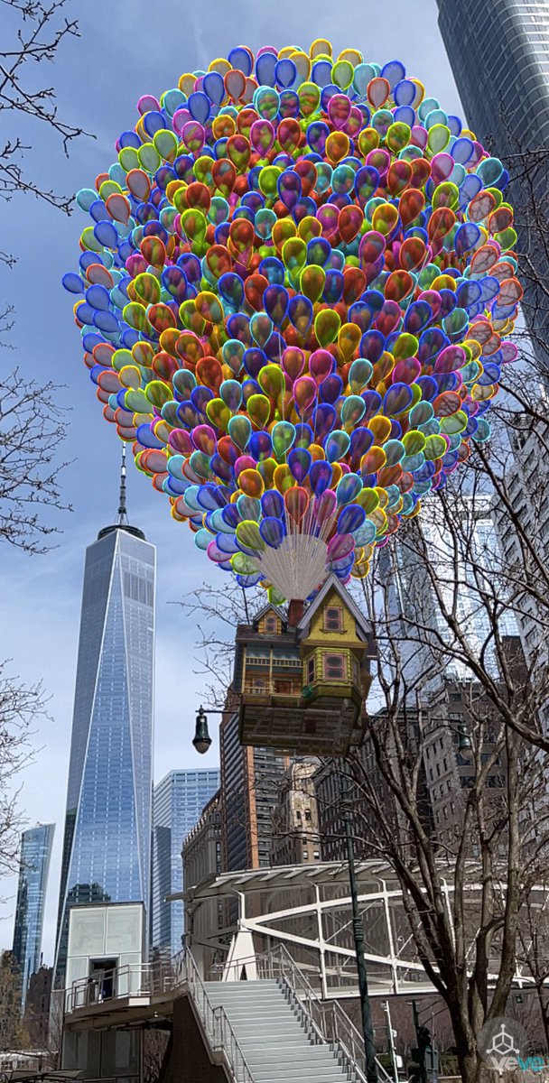Jahnli's tweet photo. Next to the #freedomtower in #nyc @Pixar is heading up! @veve_official https://t.co/n7aQqkWbQ8