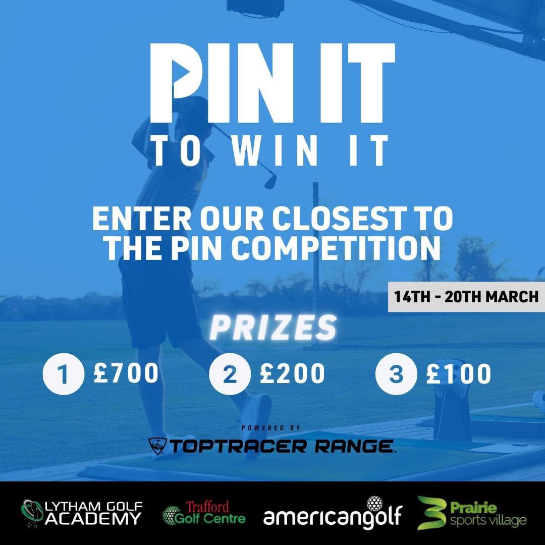 ⛳️PIN TO WIN IS BACK ⛳️

Starting tomorrow you can head down to 4 <a href="/Toptracer/">Toptracer</a> Ranges and be in with a chance of winning £700

To enter follow the below simple steps

📱download the <a href="/Toptracer/">Toptracer</a> App
📍go to your local range 
🏌️take aim
💷 win £700

#toptracer #lovegolf #golf #burnley