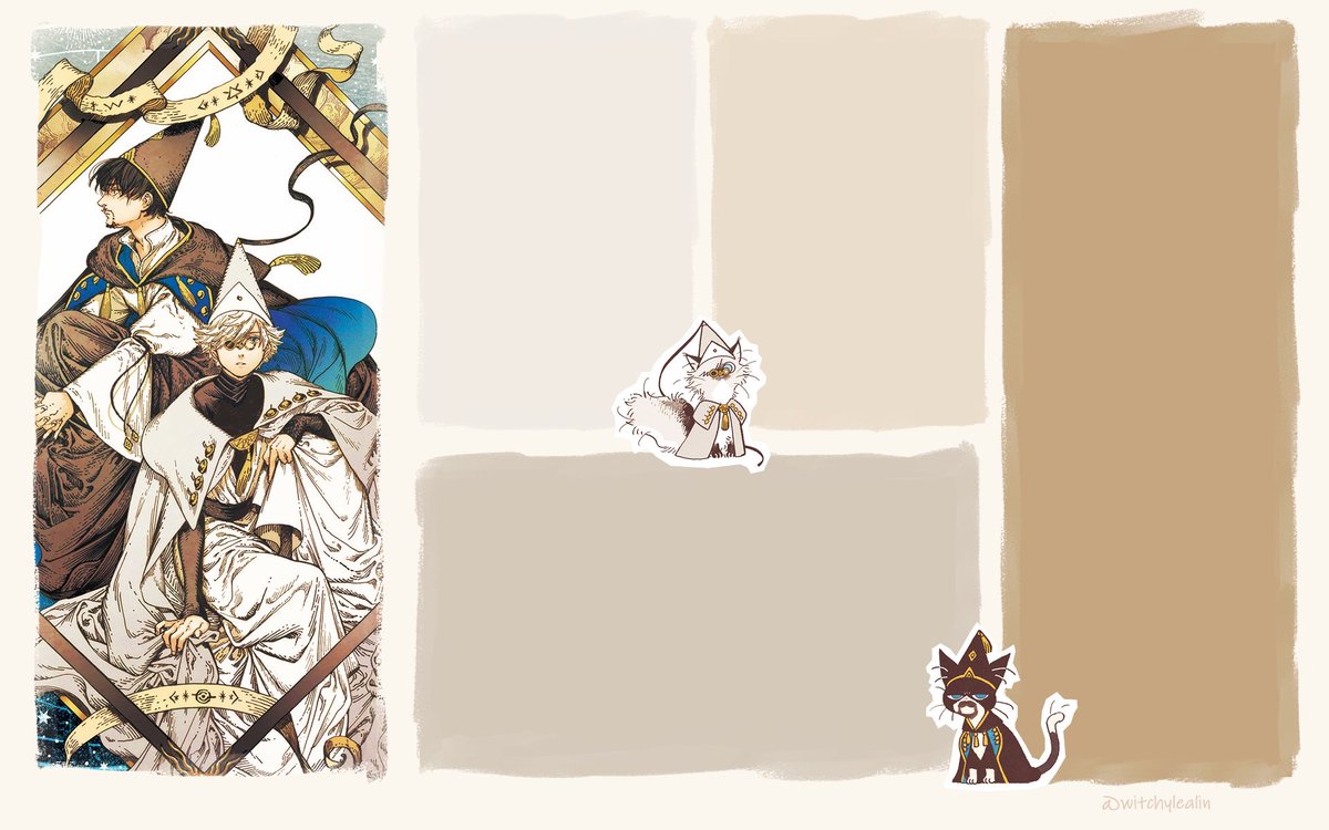 witchylealin's tweet photo. Made Witch Hat Atelier organized wallpaper, is 1920x1200, only tested on my computer. Hope you like it ;u; #witchhatatelier #Δ帽子  #とんがり帽子のアトリエ https://t.co/WeRcQQYQtw
