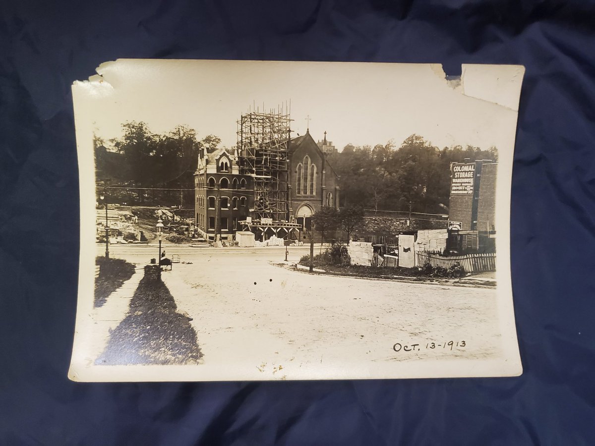 109 years ago. Down the hill. The original <a href="/Steliznyc/">St. Elizabeth's School</a> Church. #WHMFA