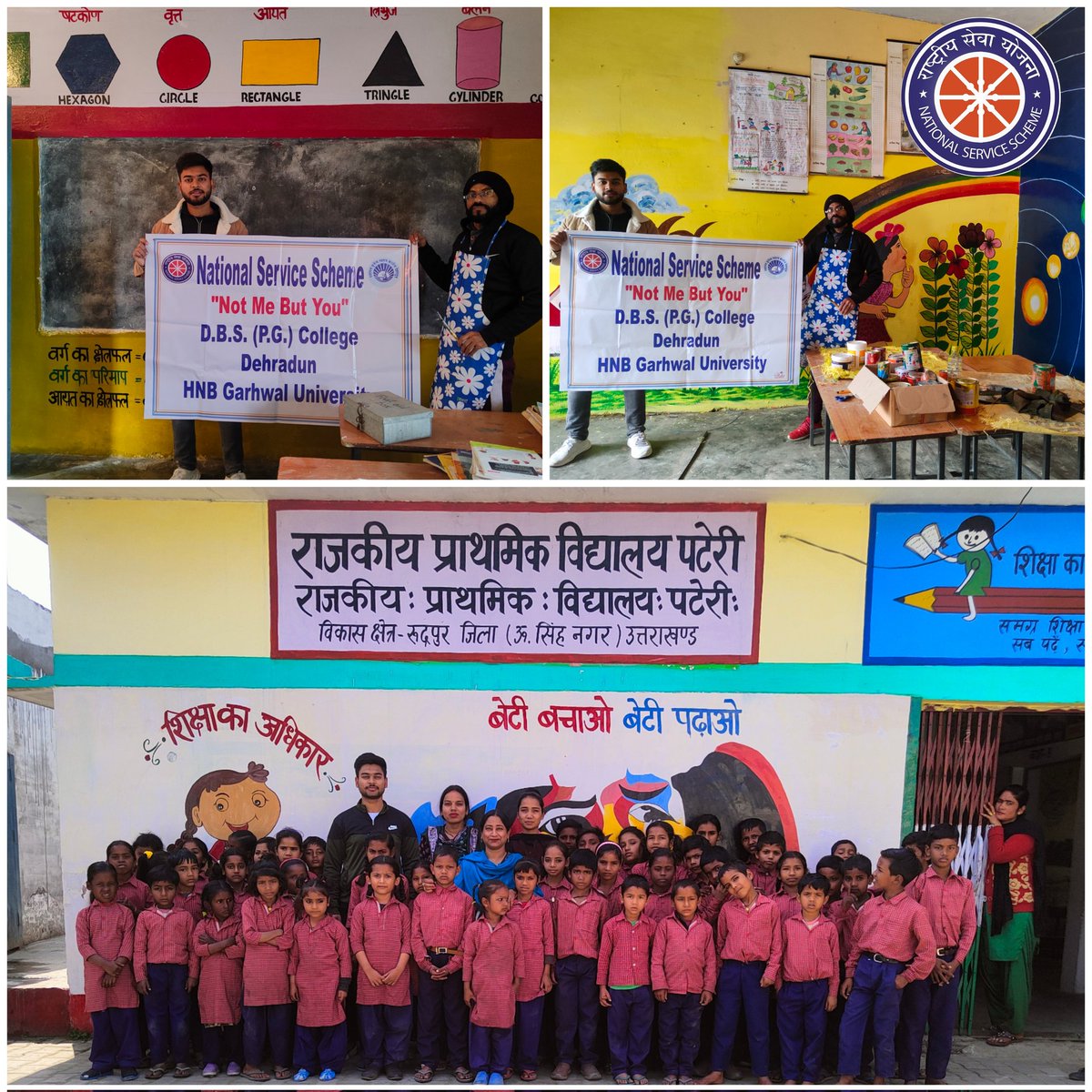 asad_malik___'s tweet photo. Volunteering in renovation mission of Govt. Primary School Pateri #Uttarakhand
Promoting our #pahadi culture and creating better environment for kids after lockdown.

Asad Malik
Nss Volunteer Unit 18, #Dehradun
@NSSRDLucknow @_NSSIndia @ConnectingNss @NssUttrakhand @YASMinistry https://t.co/iqavVeTMZA