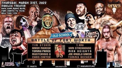 IHWEWrestling's tweet photo. #BOFW Luiguy Salas Memorial Match
@RidgleaTheater 3-31-22 7 pm
🎟-https://t.co/CFskkkzwFR https://t.co/Ap3mXEPmEN