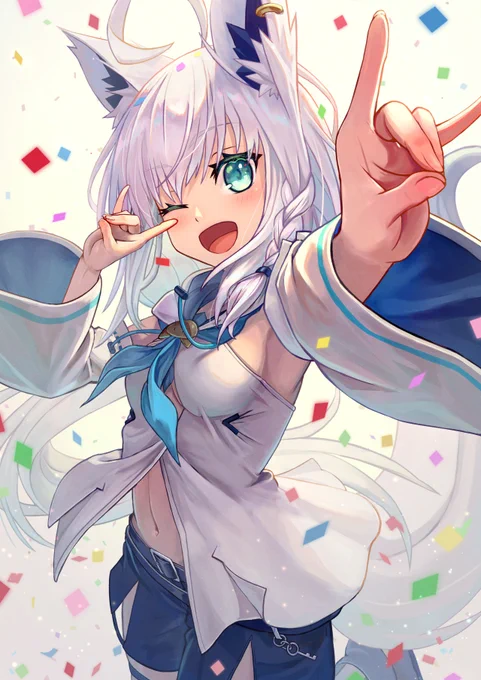 #ホワイトデーは銀髪白髪を愛でる日 