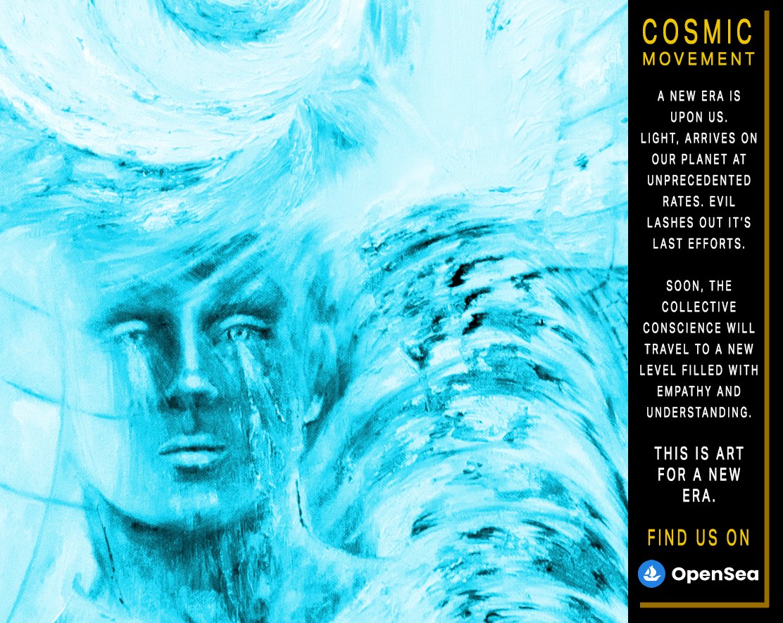 cosmicartnft's tweet photo. Launch into Cosmic Art! Eva Castell, an Argentinian- American artist, has just launched her #NFT collection on @opensea   

🌠➡️🌌🪐🛸👽👾🚀☄️
View the collection: https://t.co/GqK4THfEH5 

#NFT #NFTART #NFTS #NFTARTTIST #COSMICART #COSMICARTIST https://t.co/C5ehI1v73n