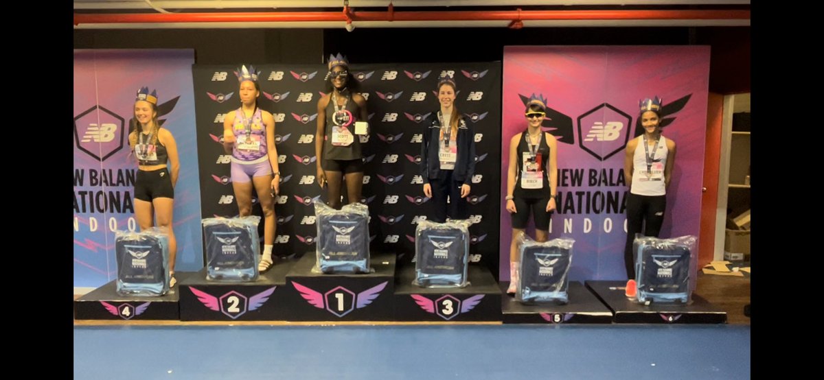 olivia_cress's tweet photo. New Balance Indoor Track&amp;Field Nationals 

3rd Place All American 

PR of 1.72 (5’7.75”) 

#newbalance #NewBalanceNationals https://t.co/yYBTM6AZcw