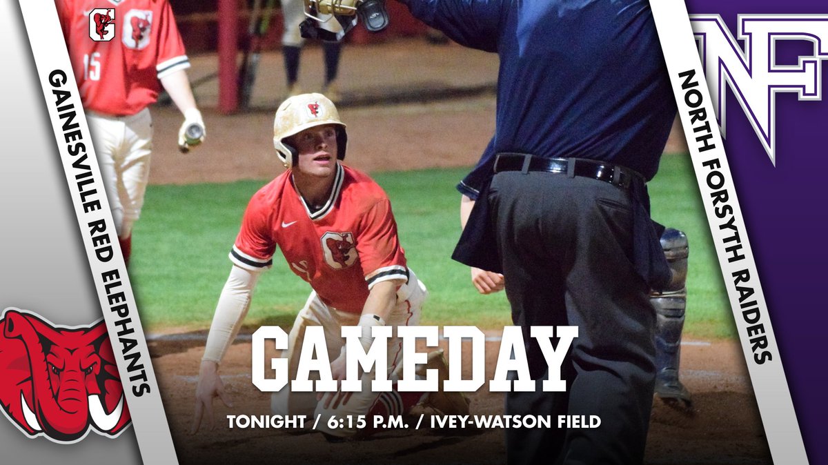 goredelephants's tweet photo. @bigred_baseball is back home tonight, see y'all there! #GoBigRed #TimetoStomp https://t.co/u4v6DIddXG