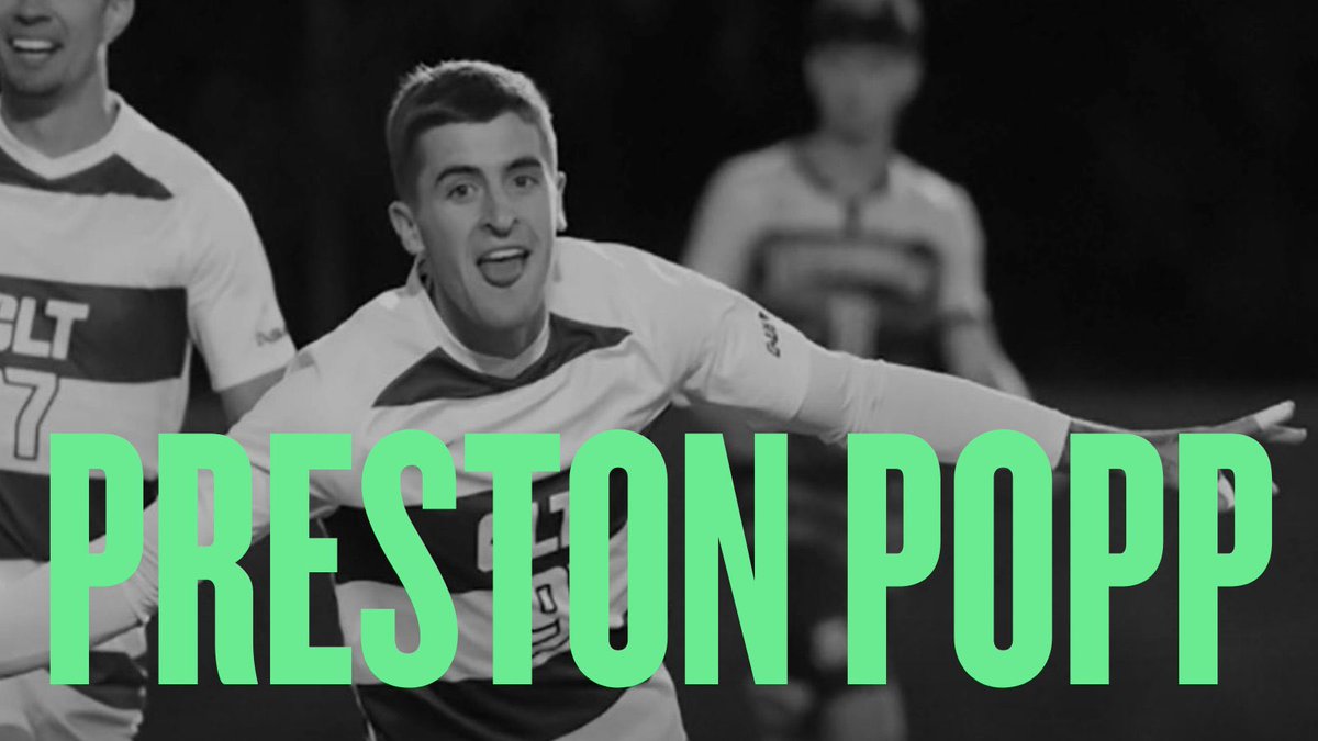 New RNY FC forward Preston Popp <a href="/prestonpopp9/">preston popp</a> 
 won two C-USA Golden Boots in his last two years on campus playing for UNC Charlotte. Popp had seven league goals in 2021 and 22 in his career. How many will the forward many compare to <a href="/vardy7/">Jamie Vardy</a> score for #RNYFC in 2022?    🟢⚫