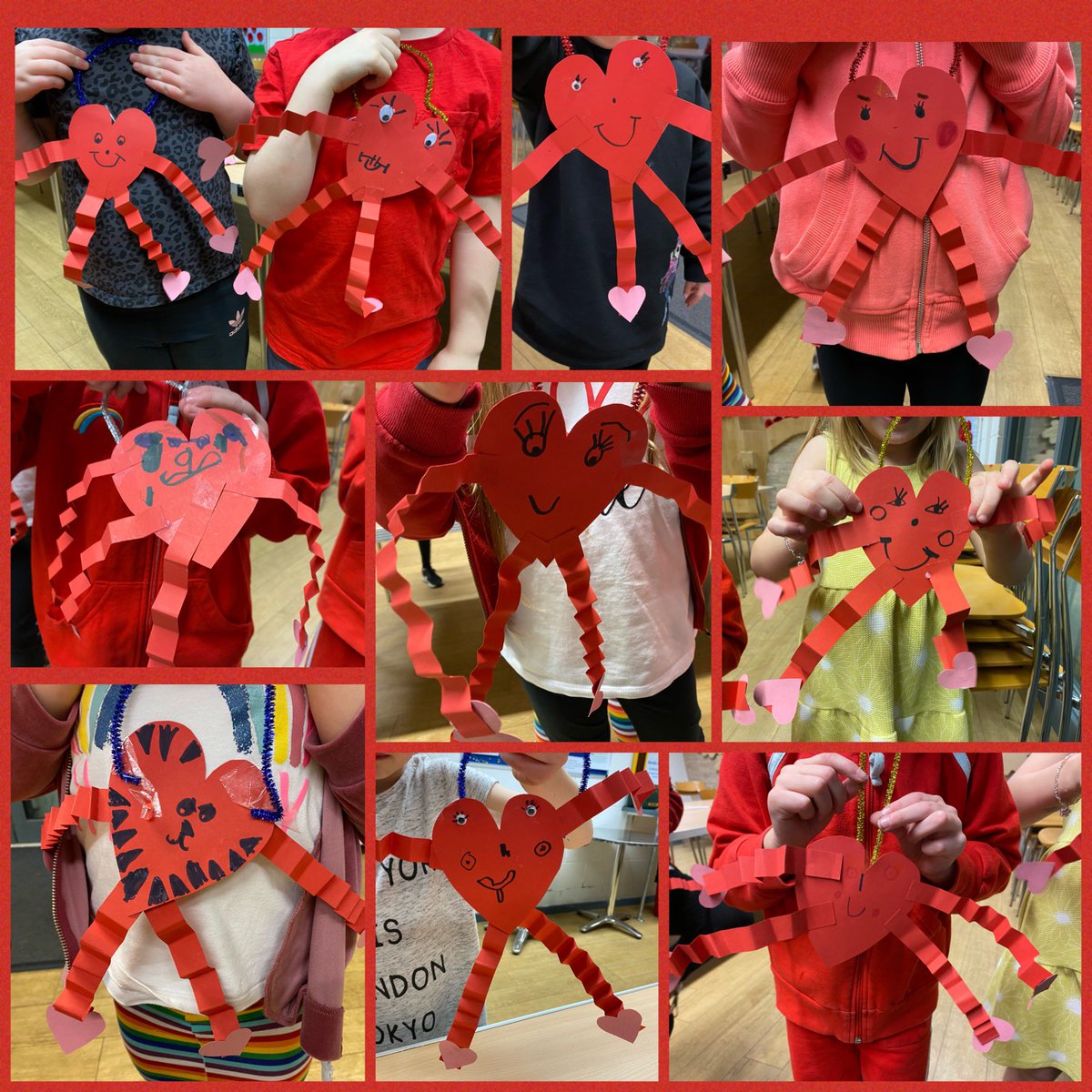 8thWillenhall's tweet photo. For #ValentinesDay2022 we created love heart puppets! #rainbowguides #girlguiding https://t.co/KJvoThet9a