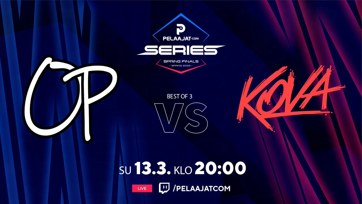 Tähän huipentuu huikea viikonloppu! Kumpi joukkueista nähdään ensi viikonloppuna Nordic Mastersissa? 🔥🔥

🏆 Grand Final
⚔️ <a href="/OMAPELICSGO/">OMAPELI</a> vs. <a href="/kovaesports/">KOVA ❤️‍🔥</a>
🗺️ Bo3

⏲️ 20:00
📺 twitch.tv/pelaajatcom
🎙️ <a href="/ArttuHamalainen/">Kreivi Nicolaus Ludwig von Tsintsendorff</a> &amp; <a href="/kristolindfors/">Kristo Lindfors</a>

#esportsfi #csgofi #BLASTPremier