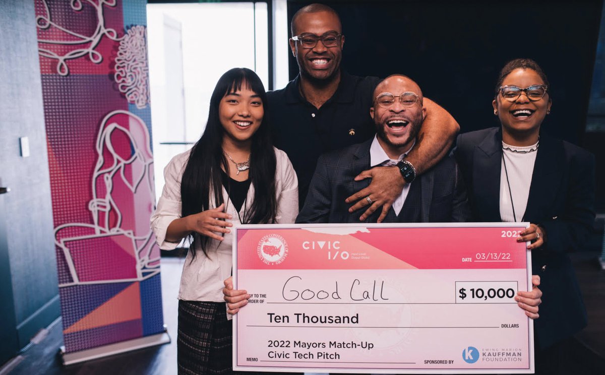 Thank you to all participants, and congratulations to our winner, <a href="/GoodCallNYC/">Good Call | Free Arrest Support Hotline</a>! Through a 24/7 hotline, Good Call offers immediate access to legal support for arrested individuals and advocates for legal intervention to be a standard process in cities nationwide. See you in Reno!