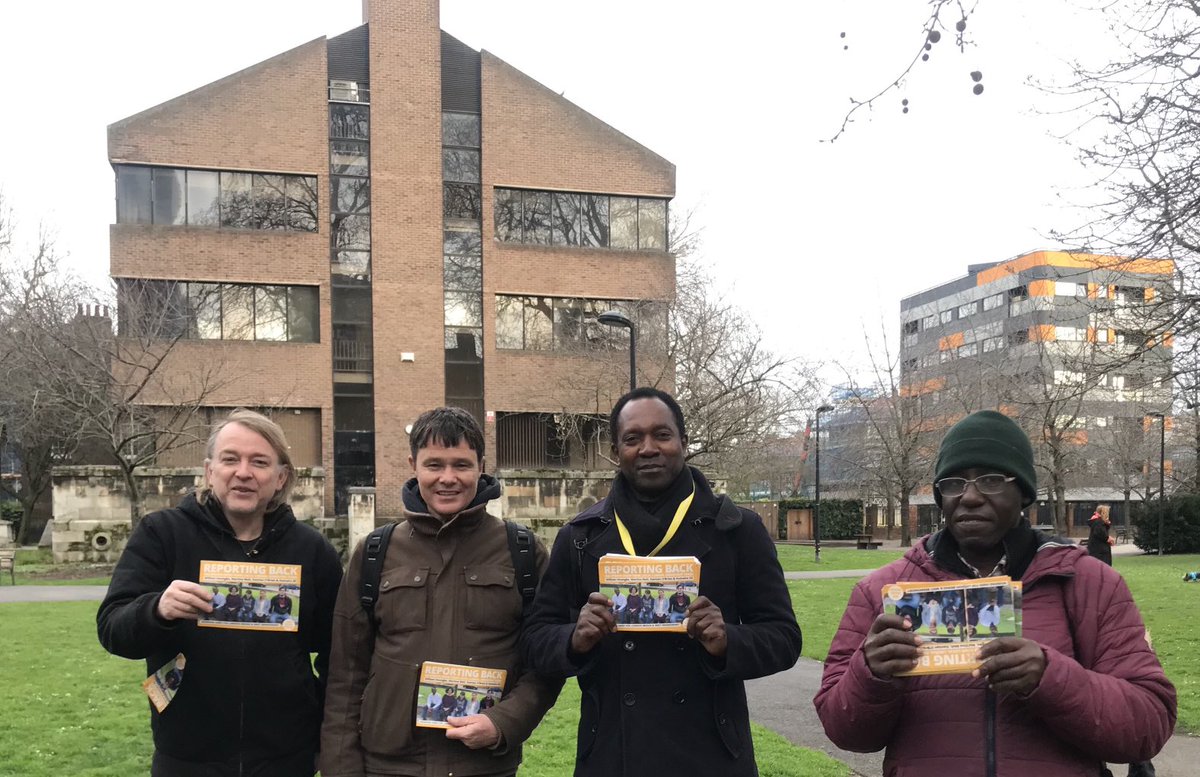 Helping @Damian_Obr and ⁦@WilliamHoungbo⁩ get re-elected in London Bridge. @SWKLibDems