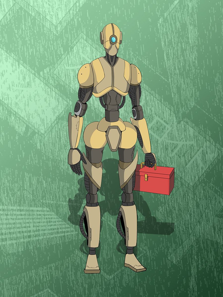 Slumdroids NFT tweet media