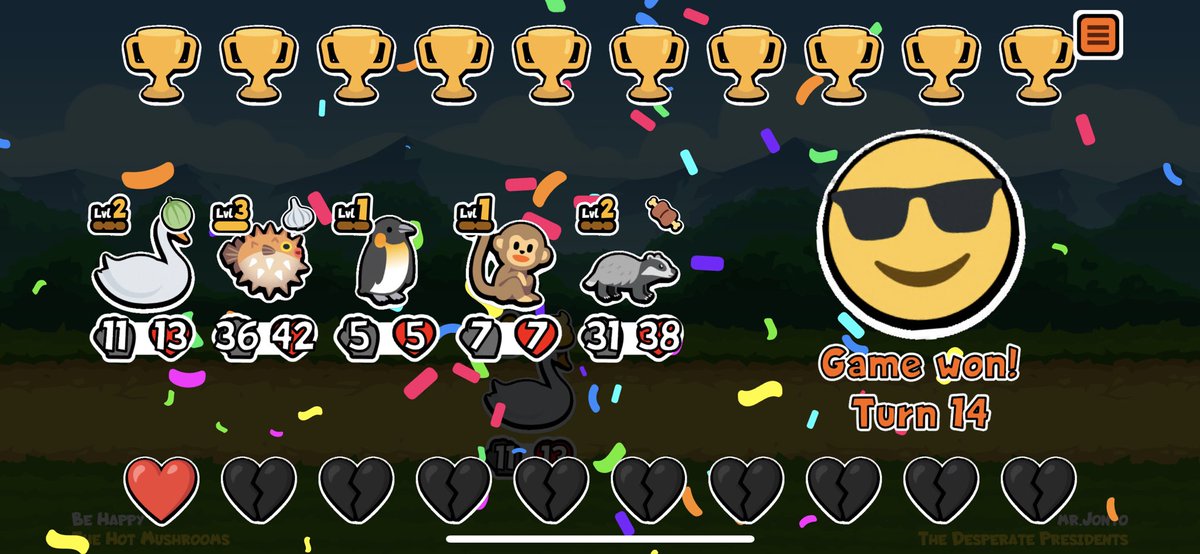 BeHappy_Gaming's tweet photo. Seriously, Badger Nuke is scary… 😧
#superautopets #SuperAutoPets #SAP #sap #gaming #Gaming https://t.co/ne31Qi5FI8