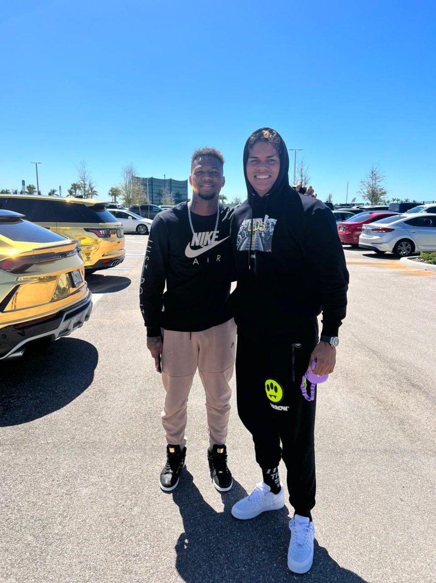 As always, it is very nice for me to be together with Ronald Acuña Jr., one of the most talented players in MLB. Great things await us this season with the Braves.