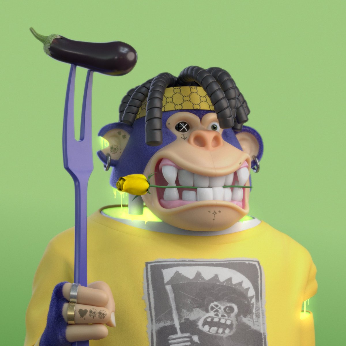 Mysterious Vegan APE (MVA) tweet media