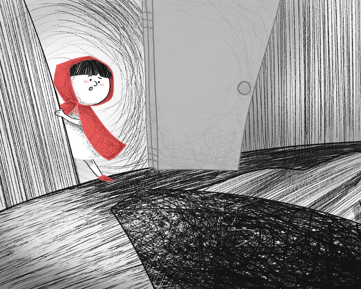 amymarques_art's tweet photo. Hii guys, this is my latest work, illustration about the children's tale Little Red Riding Hood.
My portfolio:
https://t.co/BW2BagEMuc
#kidlitart
#kidlit #ChildrensBooks #childrensbook https://t.co/g4ib0zO4qK