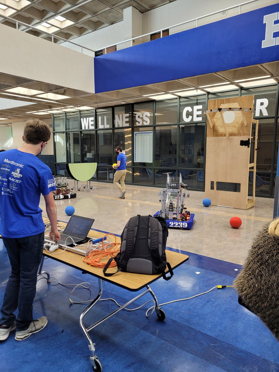 Come join us! We will be at Hopkins High School until 3:14.