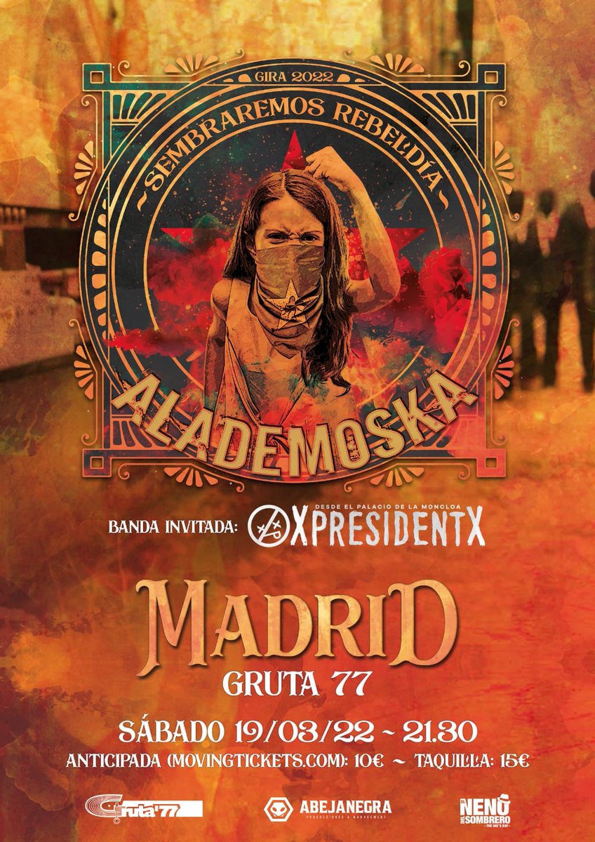 gruta77madrid's tweet photo. Pasarán por nuestros oídos esta semana:
https://t.co/jZUieJaCRV
@juanabarca_ML
https://t.co/A0kBKHcI8T
@testtubes y #klobber en @Inverfest
https://t.co/vV0xjxkLzw
@alademoska y @XpresidentX_XpX https://t.co/yPKAPYgELN