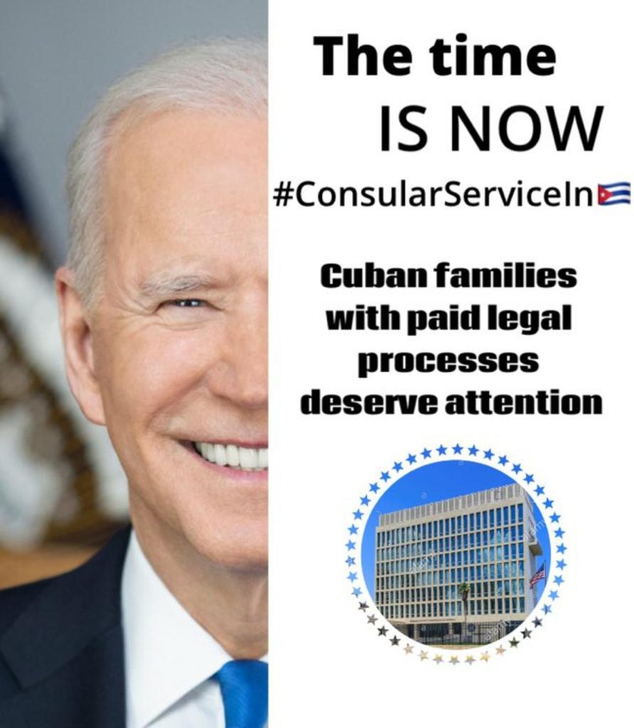 Pozo12Jesus's tweet photo. Restablezca los servicios consulares para la reunificación familiar y CFRP!!!!!!!!!
#CFRP,    
#NoMoreInterviewsInGuyana   
#MedicalCheckupsInCuba #ConsularServicesInCuba  
@DWSteets @SecMayorkas @StateDept @USCIS @USCIS_es @EMendrala @POTUS @Cartajuanero  
@JOD46 https://t.co/4X7pxYtUR7