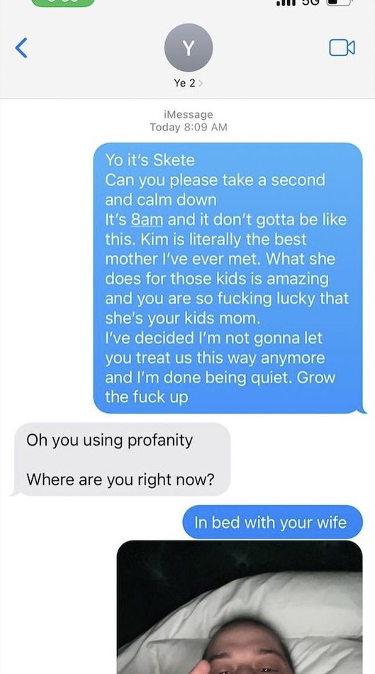 RapTV On Twitter Kanye West s And Pete Davidson s Texts Revealed 