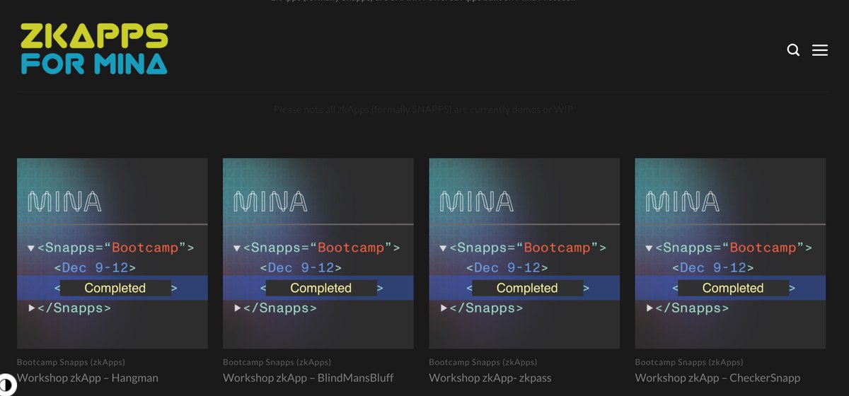 minacryptocom's tweet photo. Goodbye snappsformina, hello zkappsformina. We're ready for #zkapps! @MinaProtocol https://t.co/0pjTxOkhJ2 #newname (it might pop in and out for a few hours it's still propagating) https://t.co/SkLITrFKTY