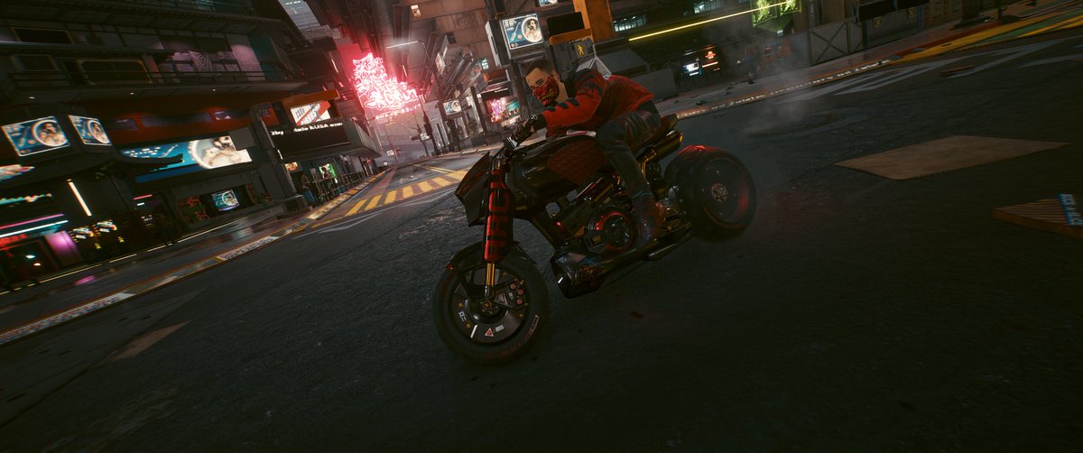 cinematicforga1's tweet photo. New bike 

#cyberpunk2077 #virtualphotography #photomode #nightcity #cdprojektred  #pcgaming  #virtualphotographer #cyberpunk #gaming https://t.co/Pm08Cy6gWA