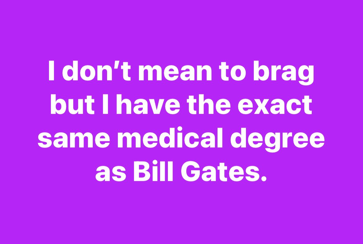 TheHTodd's tweet photo. #COVID19 #BillGates #SundayThoughts https://t.co/Jrvms1movZ