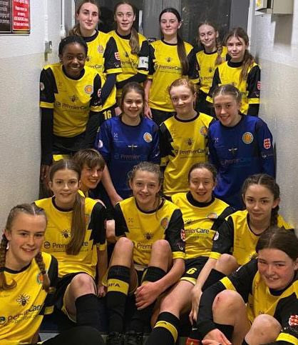 Well done to our <a href="/GMCSchoolsFA/">Greater Manchester CSFA</a> U14s Girls team who beat <a href="/LSFAGirls/">Lancashire Schools FA Girls- Official</a> on Friday evening in what was an excellent representation of schools’ football from both teams. All girls from both sides should be extremely proud! 🐝 #GMCSFA #GreaterManchester #SchoolsFootball
