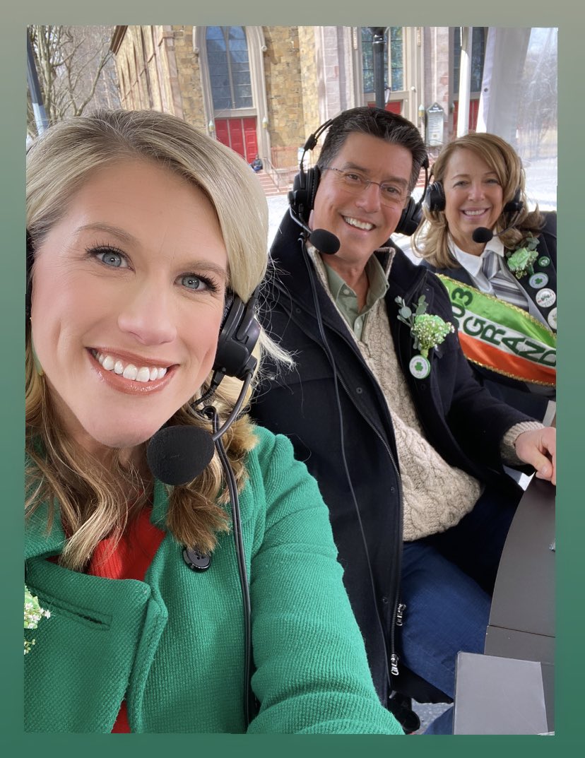 READY! ☘️💚 See you on @WTNH 2-4PM @NHVParade