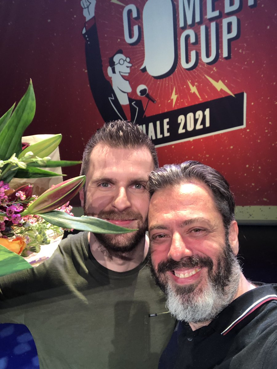 fokke_vdm's tweet photo. Heel trots op Vincent Voeten! Maar ook op Karel en Jade! #humoscomedycup #topeditie https://t.co/wzCfQ5o0iL