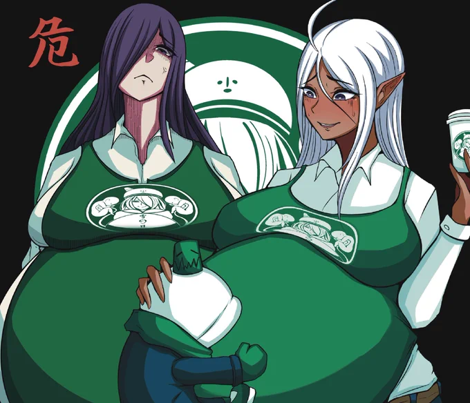 1.@Marrazan `s OC Deidra's belly is good 👍 
2.Nasumi is behind you and she looks very angry ....危.... 